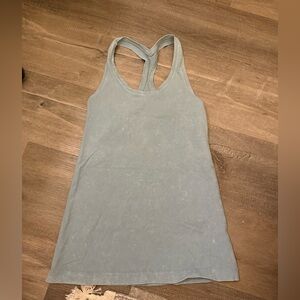 Lululemon Tank Top - Acid Wash Blue